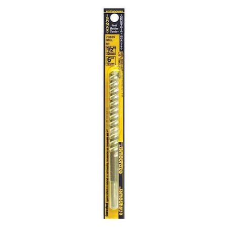 Percussion Masonry Drill 1/2x6 by USA Eazypower Masonry Drill Bits