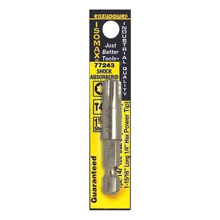 Tee Star Power Bit T47 2 by USA Eazypower Screwdriver Bits