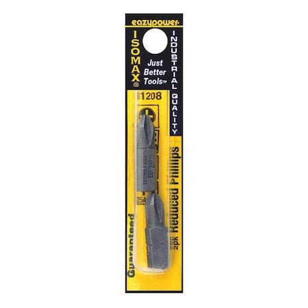 Insert Bit No. 2 Reduced 1" PK2 by USA Eazypower Screwdriver Bits