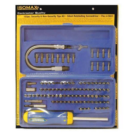 Security Tip Kit 103 pcs. by USA Eazypower Screwdriver Bits