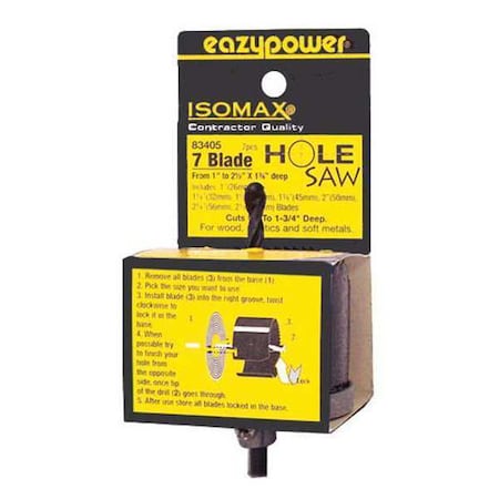 Hole Saw 1 3/4" 2 by USA Eazypower Hole Saw Accessories