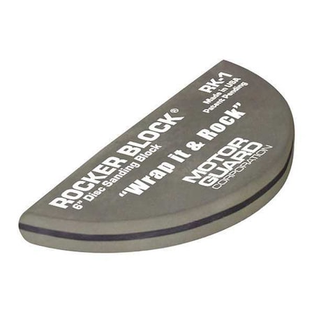 Sanding Block 6" Disk Sandpaper by USA Motor Guard Hand Sanders