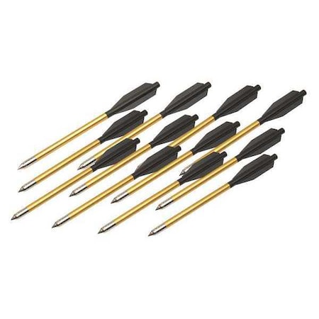 Aluminum Bolt Arrows Set 6" 12 Pcs by USA United Cutlery Axes Hatchets & Splitting Wedges