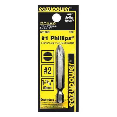 Inser Bit No. 2 Non Reduced 2 by USA Eazypower Screwdriver Bits