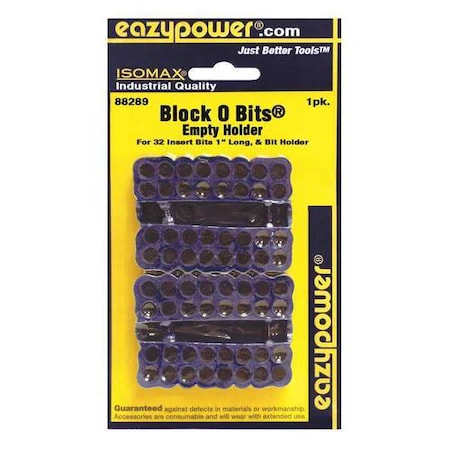 Block O Bit Case Empty by USA Eazypower Carrying Cases