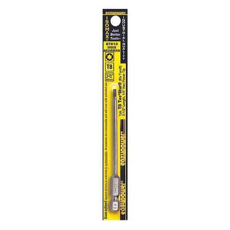 Tee Star Power Bit T8 3 1/2 by USA Eazypower Screwdriver Bits