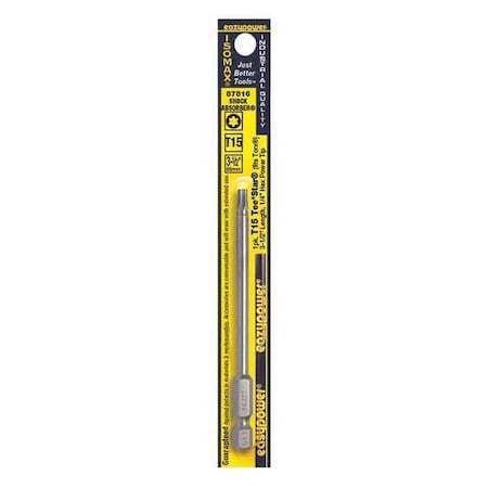 Tee Star Power Bit T15 3 1/2 by USA Eazypower Screwdriver Bits