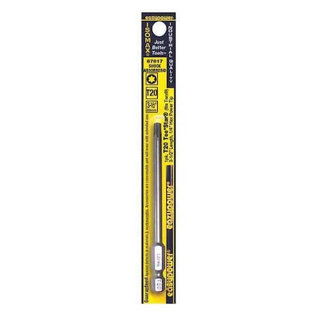 Tee Star Power Bit T20 3 1/2 by USA Eazypower Screwdriver Bits
