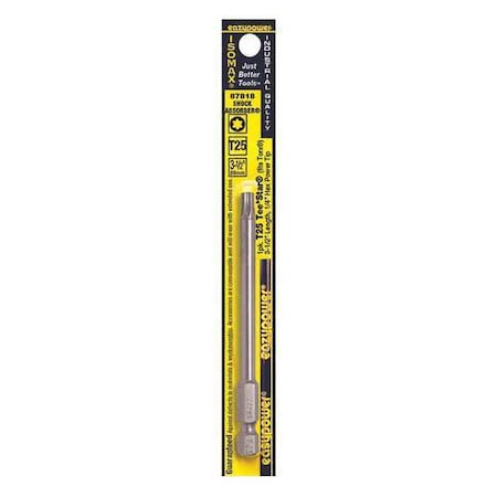 Tee Star Power Bit T25 3 1/2 by USA Eazypower Screwdriver Bits