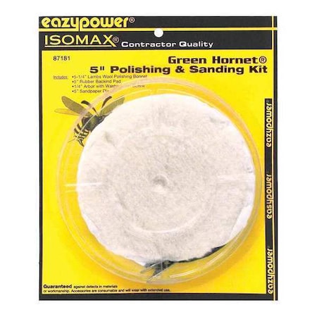Polishing and Sanding Kit 5" 4 pcs. by USA Eazypower Rotary Tools & Accessories