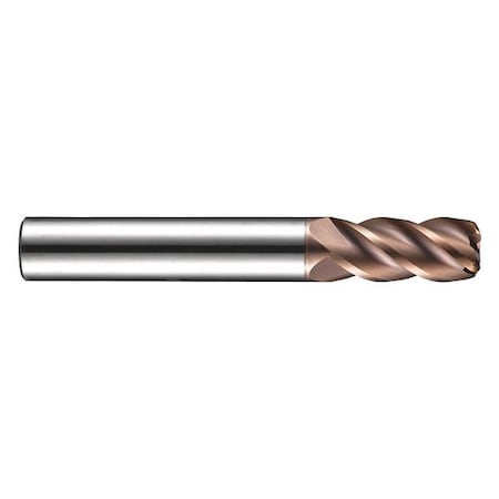 Mill TiSiN Corner Radius End 12mm x R0.5 by USA Dormer High Performance Carbide End Mills