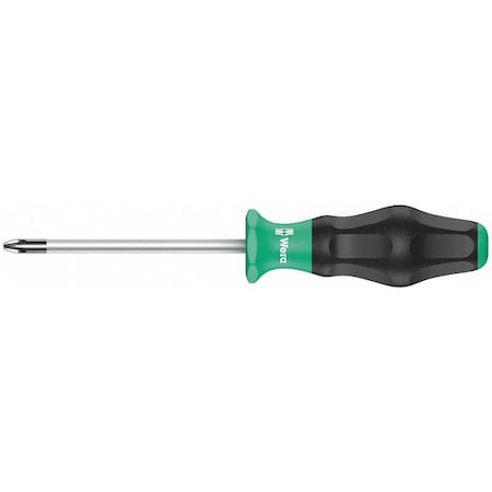 Screwdriver Phillips #1x3 1/4 In Round by USA Wera Screwdrivers