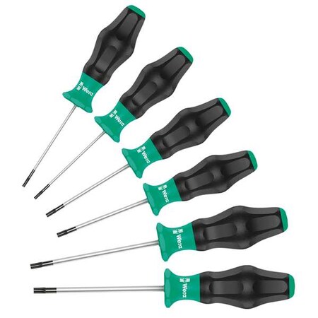 Screwdriver Set Torx(R) 6 Pc Type 5345254001 by USA Wera Screwdriver Sets