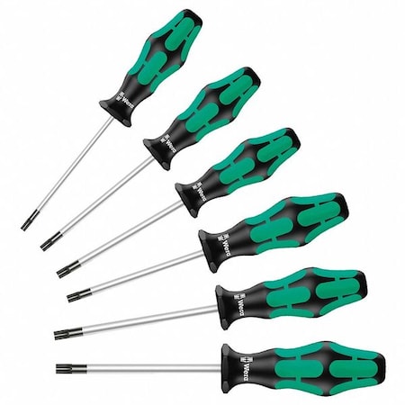 Screwdriver Set Torx(R) 6 Pc Type 5345222001 by USA Wera Screwdriver Sets