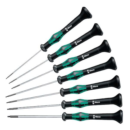 Precision Screwdriver Set Hex Metric 7pc Type 5345273001 by USA Wera Screwdriver Sets