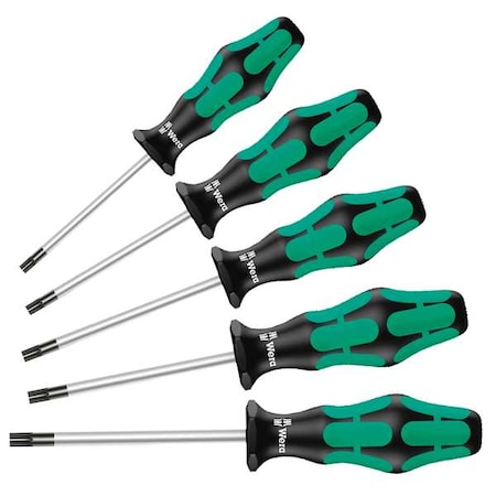 Screwdriver Set Torx(R) 5 Pc Type 5345220001 by USA Wera Screwdriver Sets