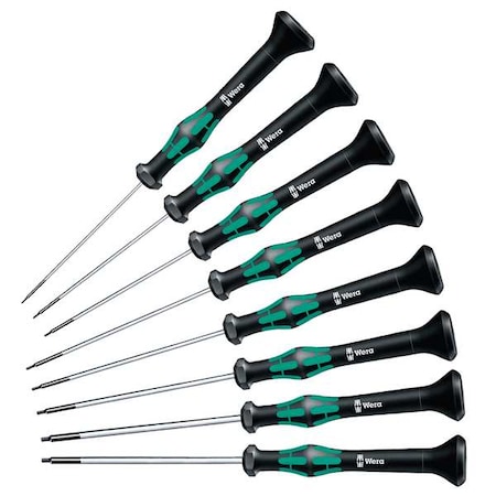 Precision Screwdriver Set Hex SAE 8 pcs. Type 5345274001 by USA Wera Screwdriver Sets