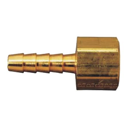 Hose Barb 3/8 In FNPT Brass by USA Value Brand Pneumatic Push On Hose Fittings