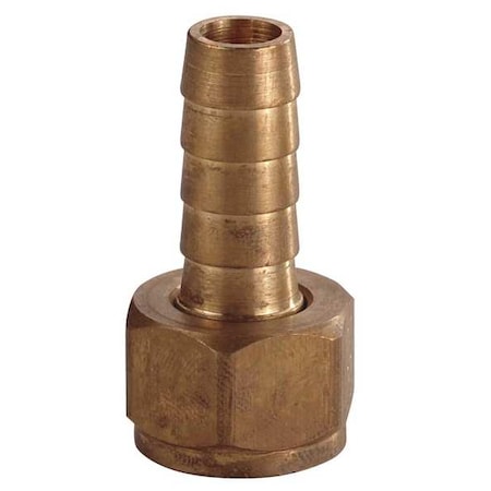 Hose Barb 1/4 In FNPSM Brass by USA Value Brand Pneumatic Push On Hose Fittings