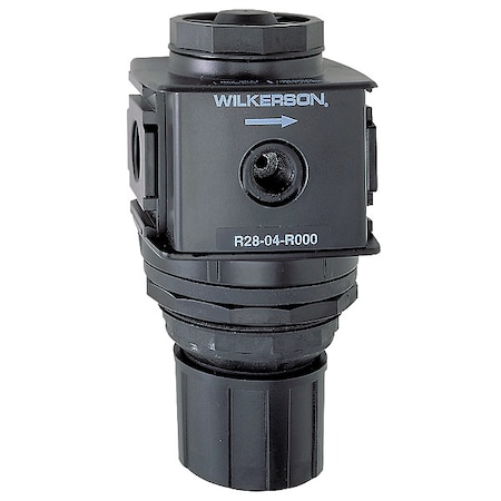 Air Regulator 1/2 In NPT 100 cfm 300 psi by USA Wilkerson Pneumatic Regulators