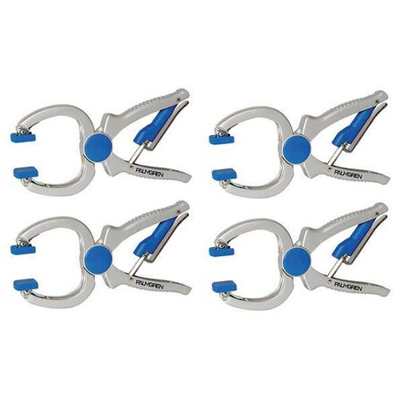 Power Clamp 3 x 9 in. 4Pieces by USA Palmgren Spring Clamps