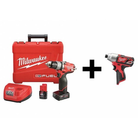 Cordless Drill/Driver Kit by USA Milwaukee Cordless Power Tool Combination Kits