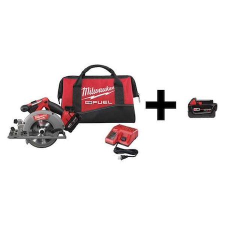 Circular Saw with Add Battery 18V Type 2730 21 / 48 11 1840 by USA Milwaukee Circular Power Saws & Accessories
