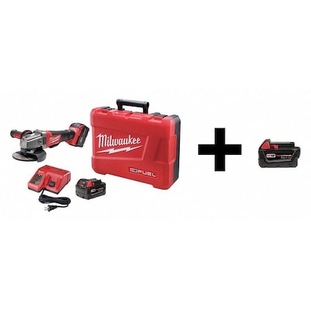 Cordless Angle Grinder Kit 18.0 V 5 Type 2780 22 / 48 11 1840 by USA Milwaukee Cordless Grinders