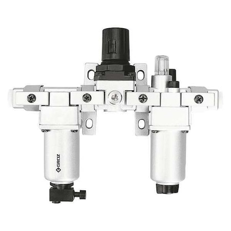 Filter/Regulator/Lubricator 1/2In 290psi by USA Groz Compressed Air Filters Regulators & Lubricators
