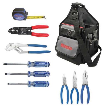 General Hand Tool Kit No. of Pcs. 10 Type 7DX51 by USA Westward General Hand Tool Kits