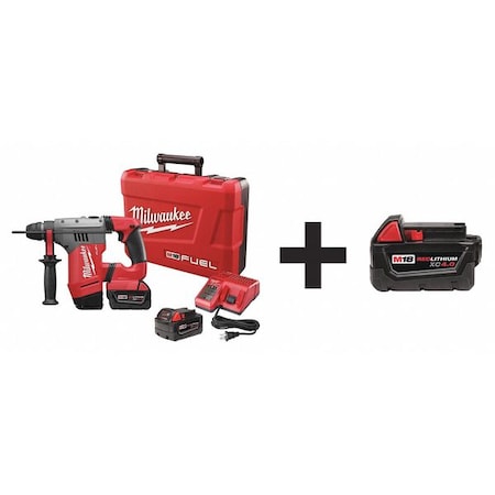Cordless Rotary Hammer Kit 18.0V 1 Tool by USA Milwaukee Power Demolition Rotary Hammers