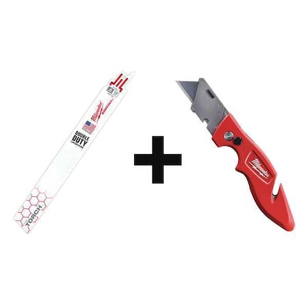 Reciprocating Saw Blade 9 in. L 18 Teeth by USA Milwaukee Reciprocating Power Saw Blades