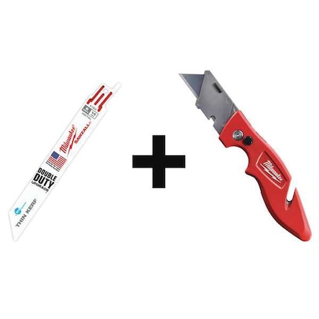 Reciprocating Saw Blade 3/4in.W 14 Teeth by USA Milwaukee Reciprocating Power Saw Blades