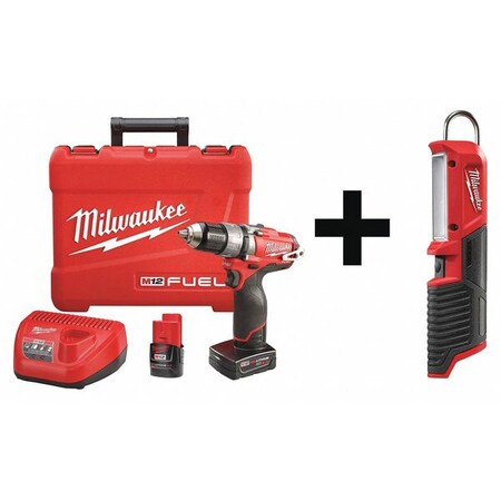 Cordless Hammer Drill Kit 1/2in. Chuck by USA Milwaukee Cordless Hammer Drills