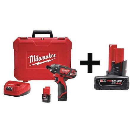 Cordless Screwdriver Kit Ergonomic by USA Milwaukee Cordless Power Screwdrivers