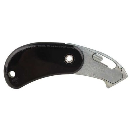 Folding Safety Cutter 4 in. Black PK12 by USA Pacific Handy Cutter Utility Knives