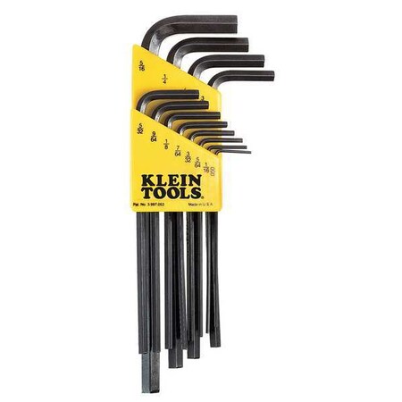 Hex Key Set Pieces 12 S16 by USA Klein Hex Key Sets