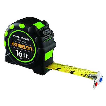 Magnetic Tip Tape Measure 1 In x 16 ft by USA Komelon Measuring Tapes