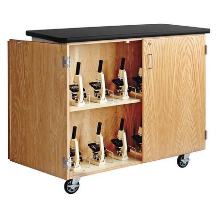 Microscope Cabinet 4 in. by USA Diversified Woodcrafts Microscope Accessories