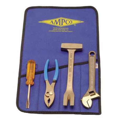 Hazmat Nonsparking Tool Set 4 pc. by USA Ampco Hazmat Tool Kits