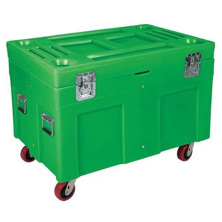 Jobsite Box Green 15 cu. ft. 45 In. by USA Myton Jobsite Boxes