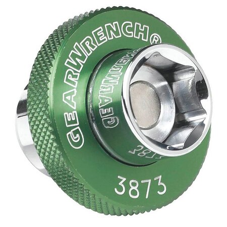 Oil Drain Plug Socket 3/8 in. Dr 14mm by USA Gearwrench Sockets