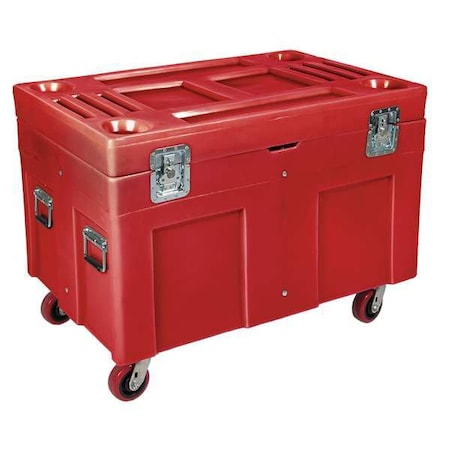 Jobsite Box Red 15 cu. ft. 45 In. by USA Myton Jobsite Boxes