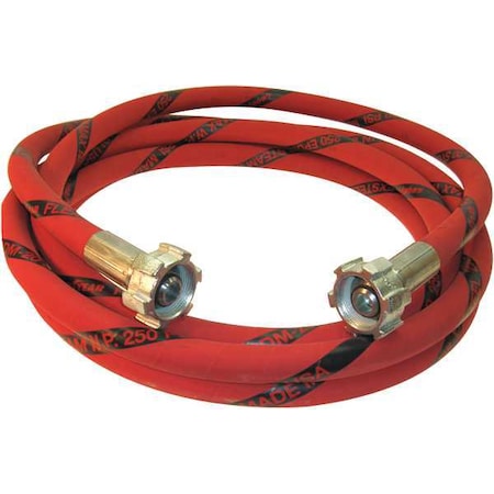 3/4" ID x 50 ft Rubber Steam Hose RD by USA Value Brand Air Compressor Industrial Hoses