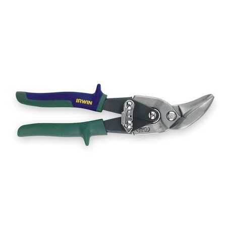 Offset Snips Right/Straight 9 1/2 In by USA Irwin Metal Cutting Snips & Sheet Metal Tools