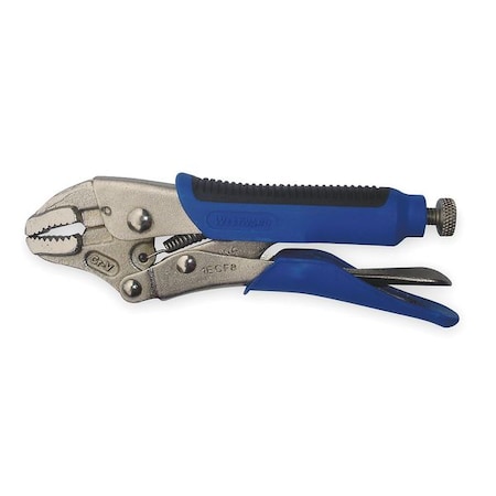 Curved Jaw Locking Plier 10 In Soft Grip by USA Westward Locking Pliers
