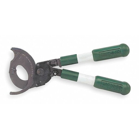 Ratchet Cable Cutter Center Cut 10 3/4In by USA Greenlee Cable & Wire Cutters