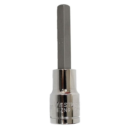 Socket Bit 1/2 in. Dr 10mm Hex by USA Westward Hand Ratchets