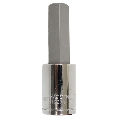 Socket Bit 1/2 in. Dr 17mm Hex by USA Westward Hand Ratchets