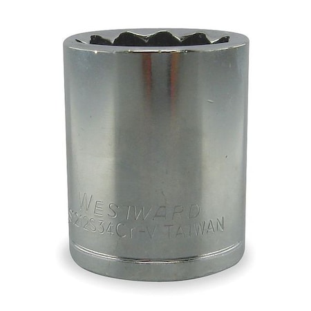 Socket 3/8 in. Dr 1 in. Hex Type 1EZX1 by USA Westward Hand Ratchets